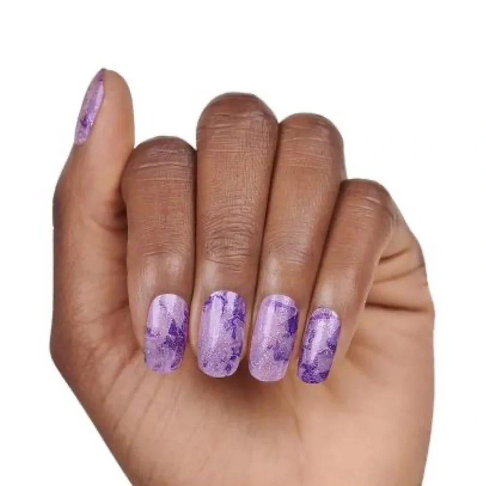 *Retired* Color Street: Out of Quartz | Purple Amethyst Glitter Jewel Stone